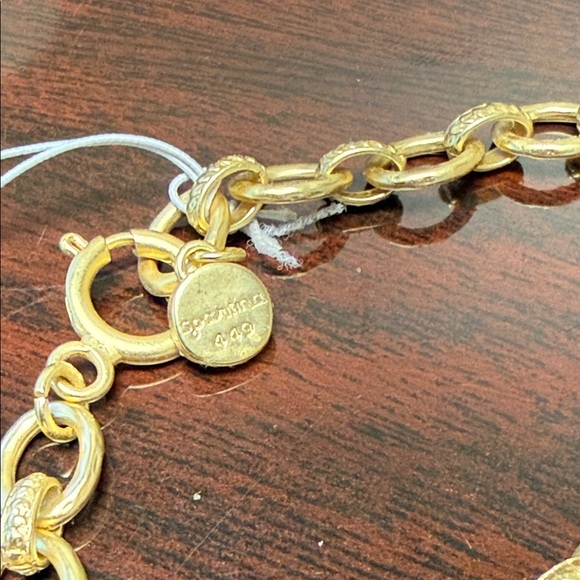 Brand New Spartina 449 Karina Gold Chain Bracelet - Picture 3 of 5